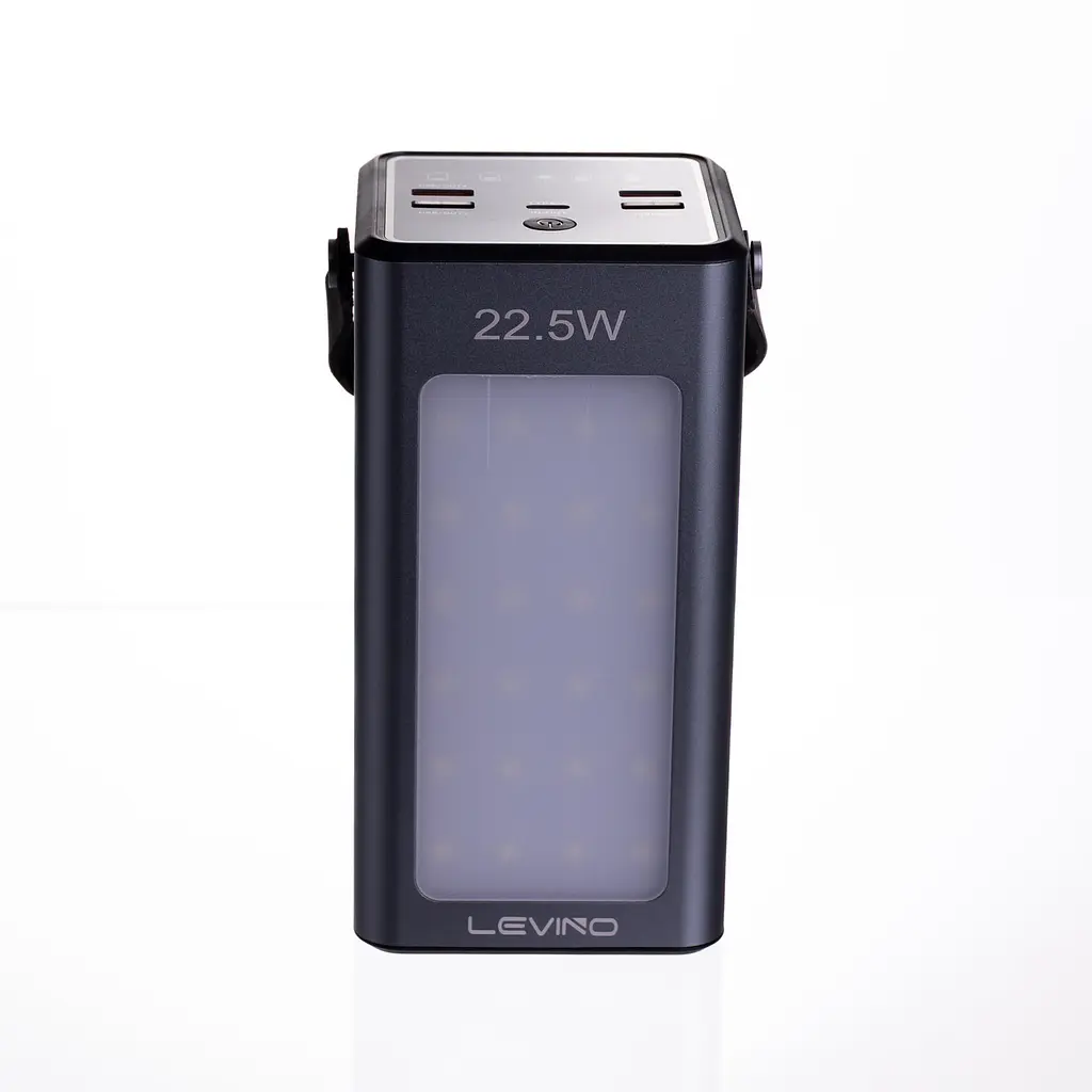 Повербанк с быстрой зарядкой и солнечной батареей 50000 mAh портативное зарядное устройство для зарядки powerbank для телефона ZoroxHP-N40 - фото 3