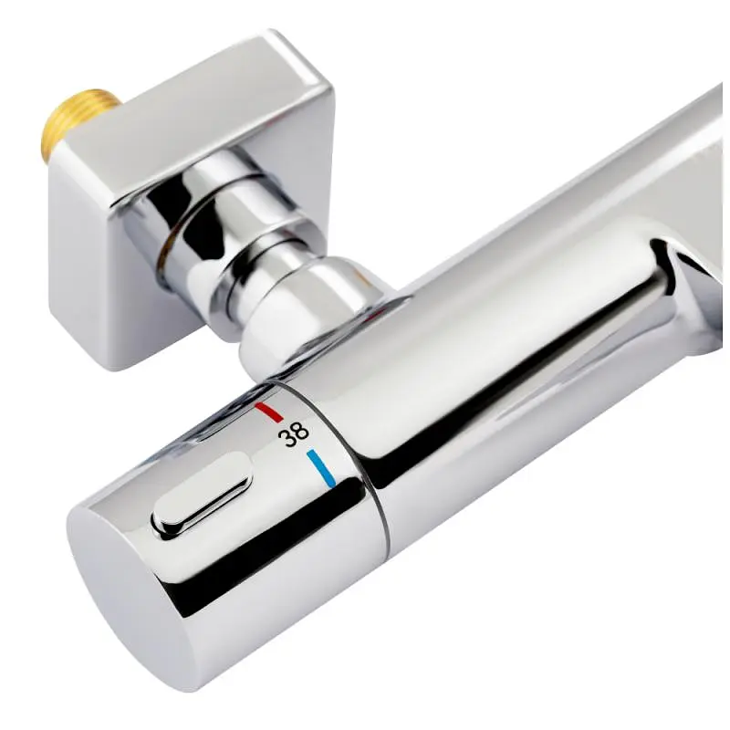 Смеситель термостатический для ванны Qtap Votice 30T105GC - фото 2