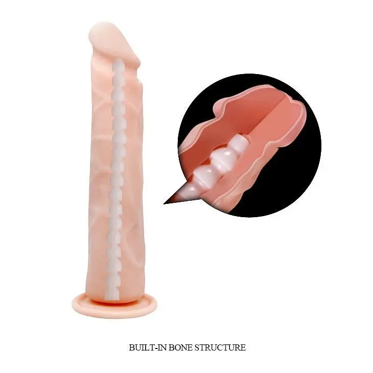 Фалоімітатор на присосці Baile Barbara Alcmene Flexible Dildo, 25 см - фото 2