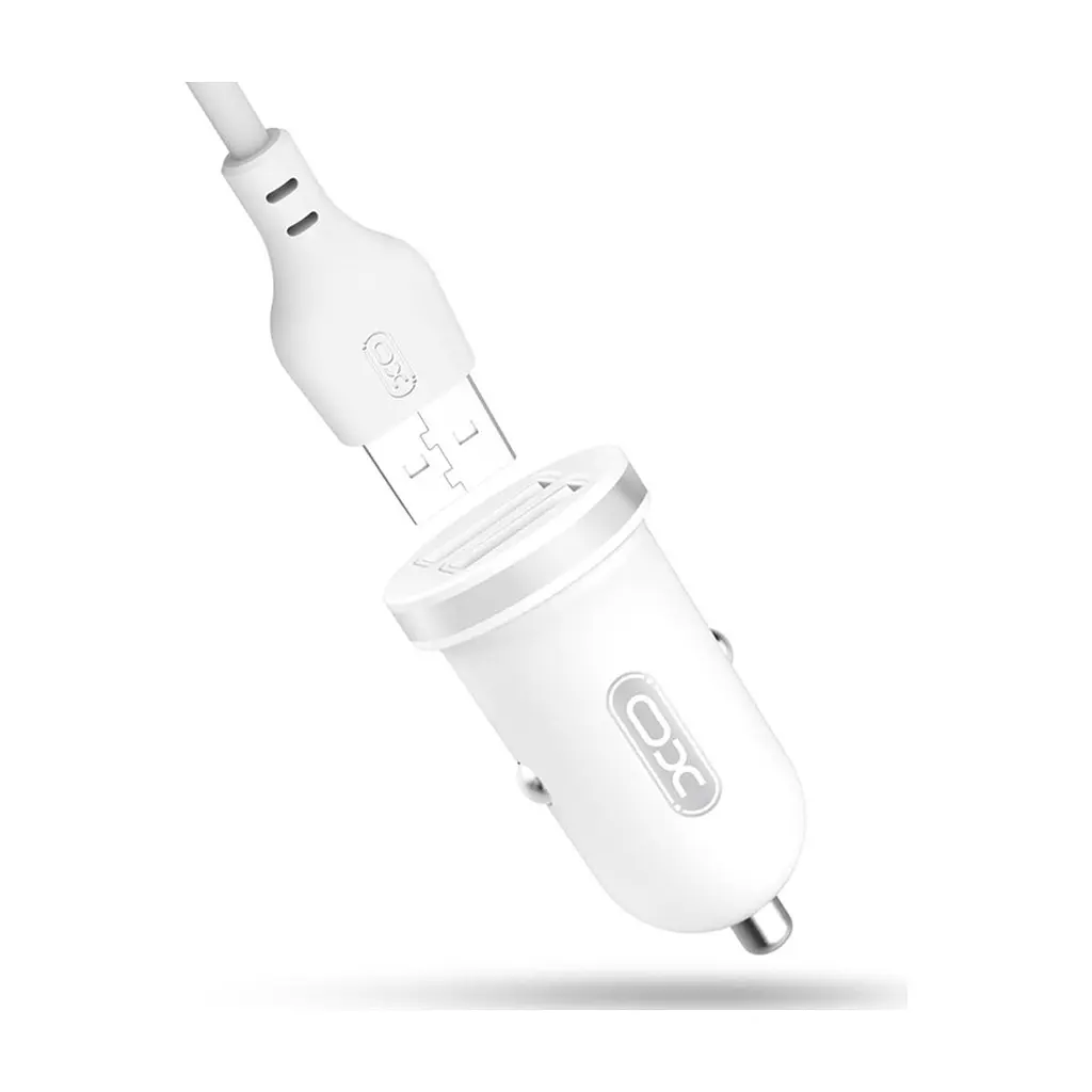 Зарядний пристрій XO 2xUSB 2.1A + cable USB to Micro 5P white (TZ08-M-WH) - фото 3