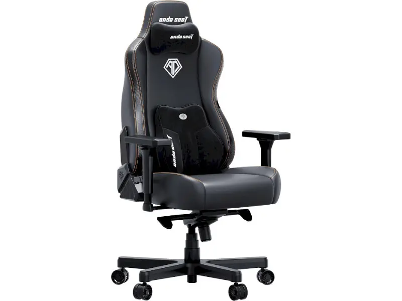Компьютерное кресло для геймера Anda Seat Kaiser 3E XL Elegant Black (AD23YC-XL-08-B-PV/C-B01) - фото 8