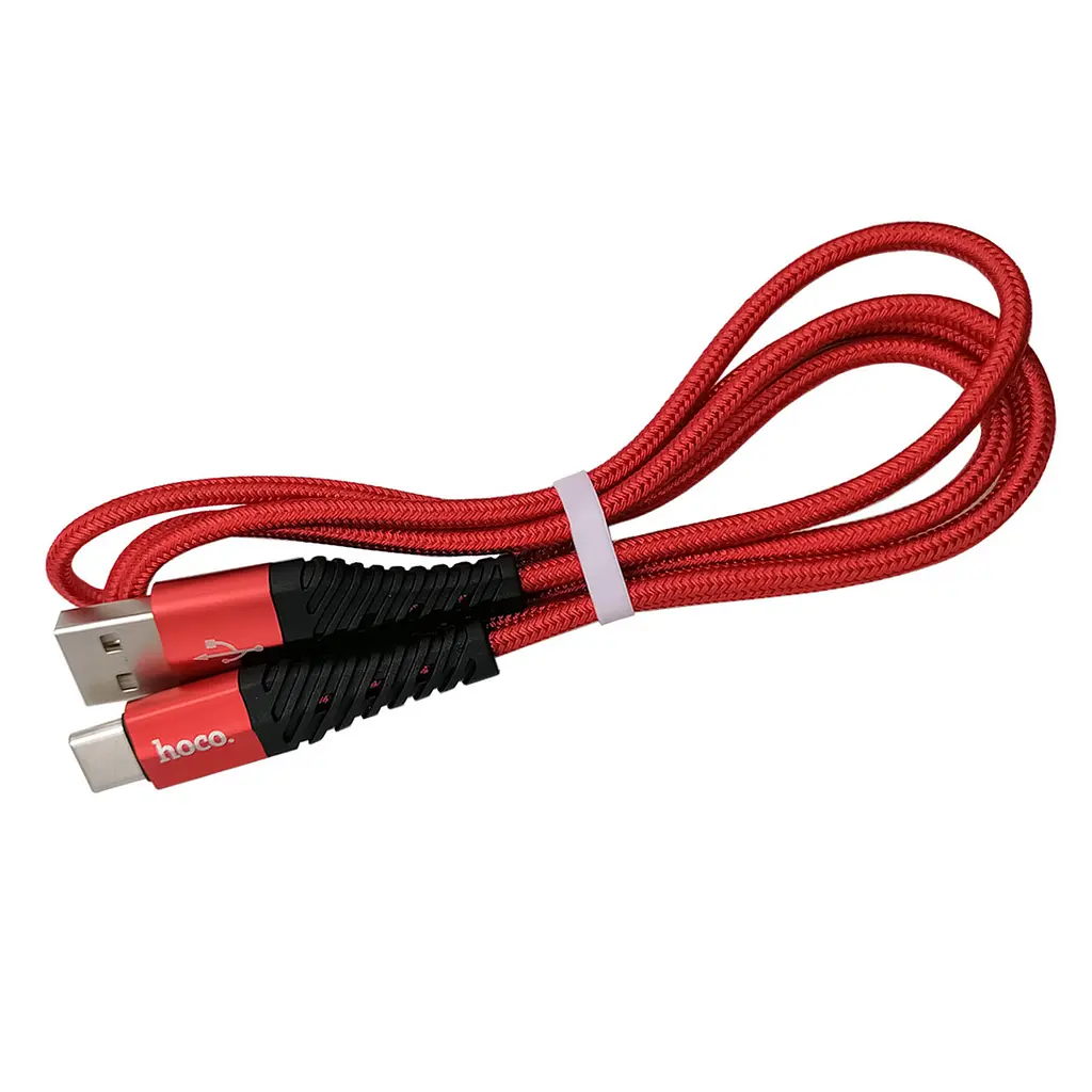 Кабель для зарядки телефона кабель USB-microUSB Hoco COOL DATA CABLE X38 1м 2.4А шнур микро usb юсб - фото 5