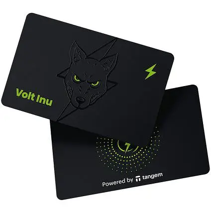 Криптогаманець Tangem 2.0 x Volt Inu на 3 карти (TG-VOLT) - фото 2