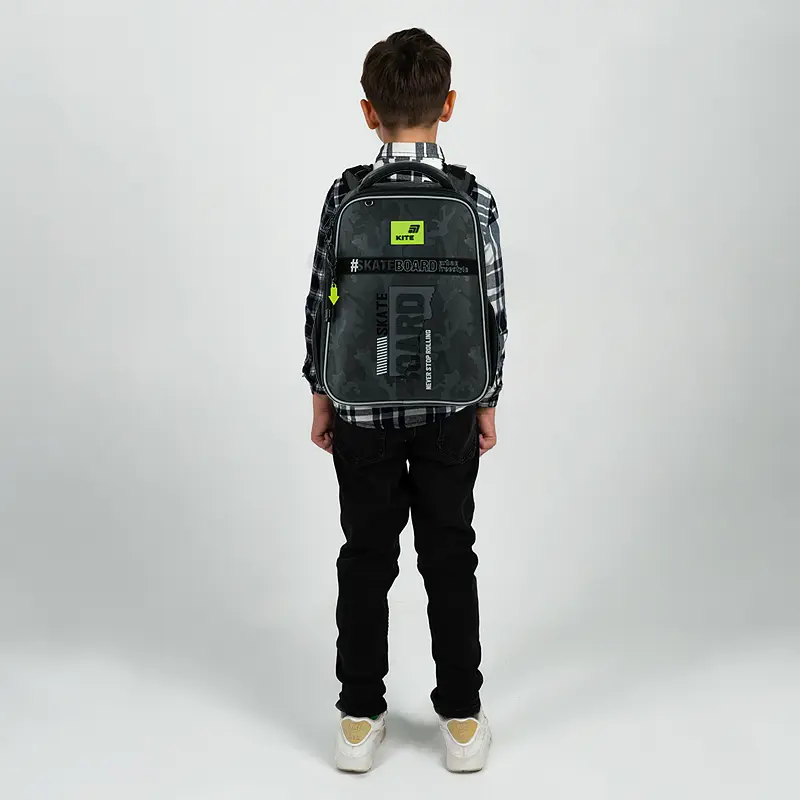 Рюкзак для початкової школи Kite Education каркасний 531 SK8 Board Чорний (K26-531M-2) - фото 18