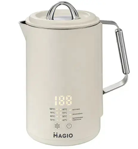 Электрочайник Magio MG-516 1,5л бежевый