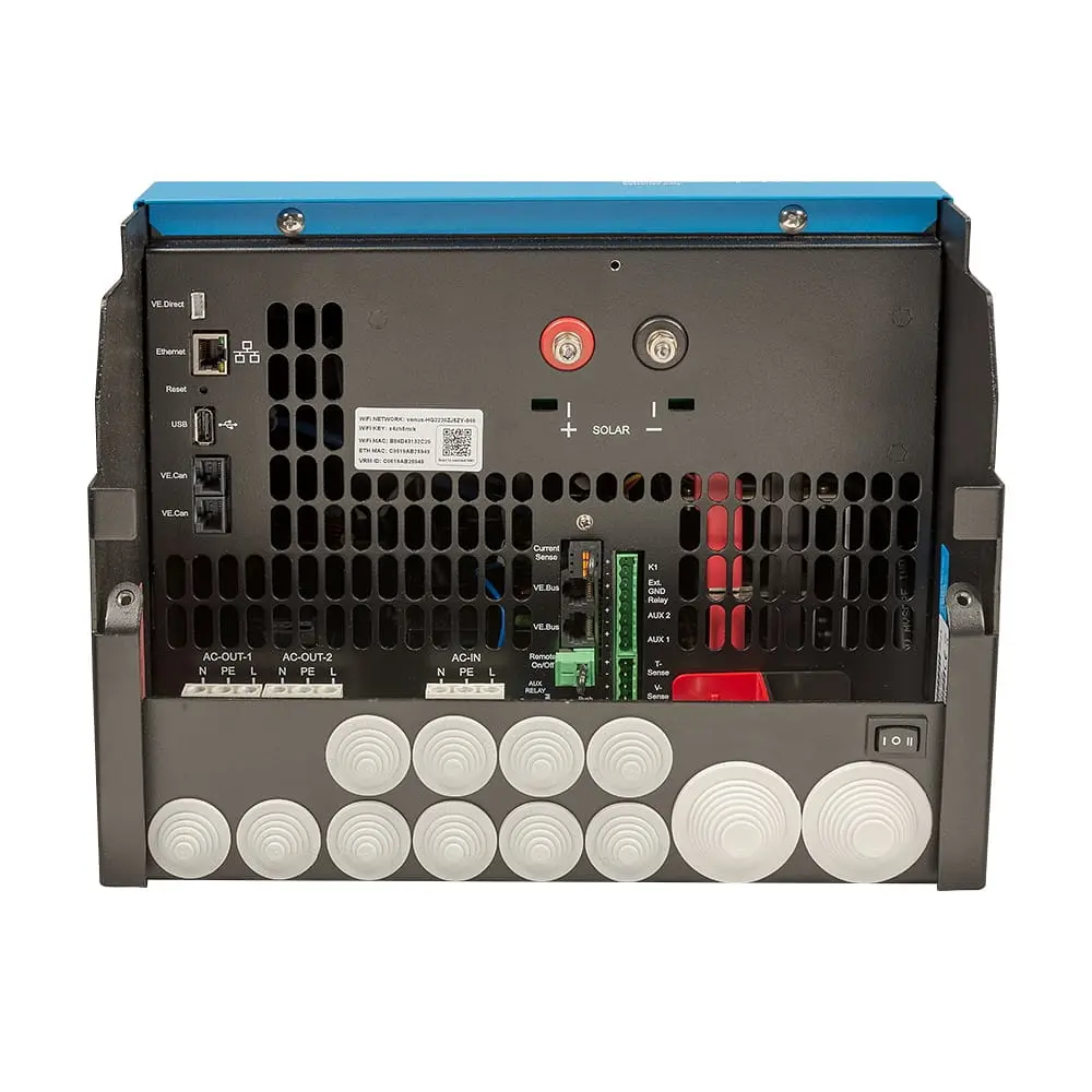 Гибридный однофазный инвертор 5kWA/4kW Victron Energy EasySolar-II 48/5000/70-50 MPPT 250/100 GX (99-00020907) - фото 5