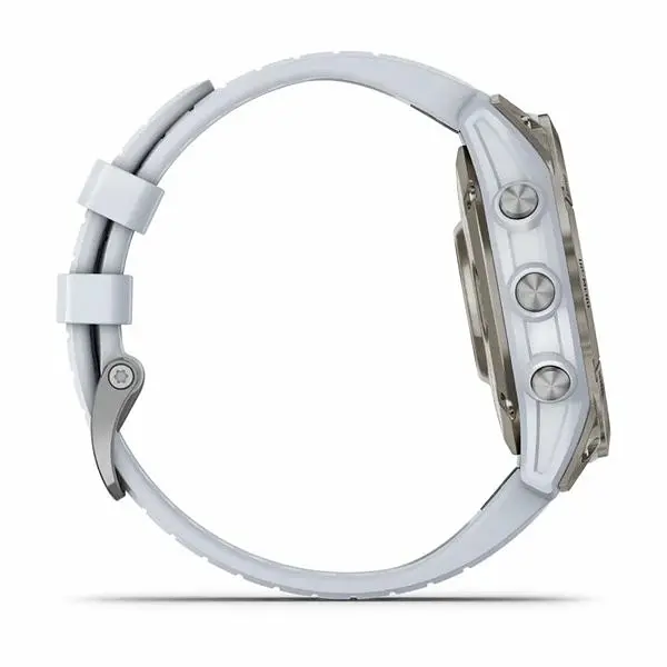 Смарт-годинник Garmin Epix Pro Gen 2 Sapphire 47mm Titanium w. Whitestone Band (010-02803-20/21) - фото 5