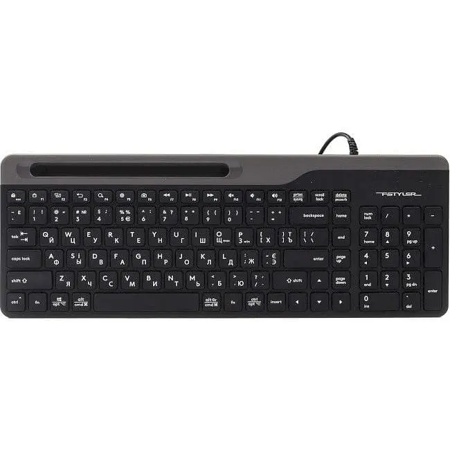 Комплект A4Tech FB35C+FBK25 USB Smoky Grey - фото 2