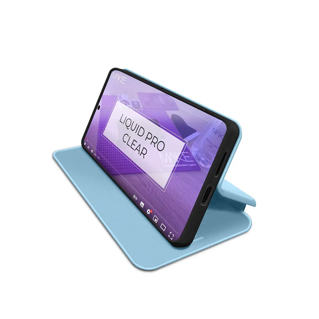 Чохол-книжка MAKE Samsung S24 FE Flip Ice Blue - фото 4