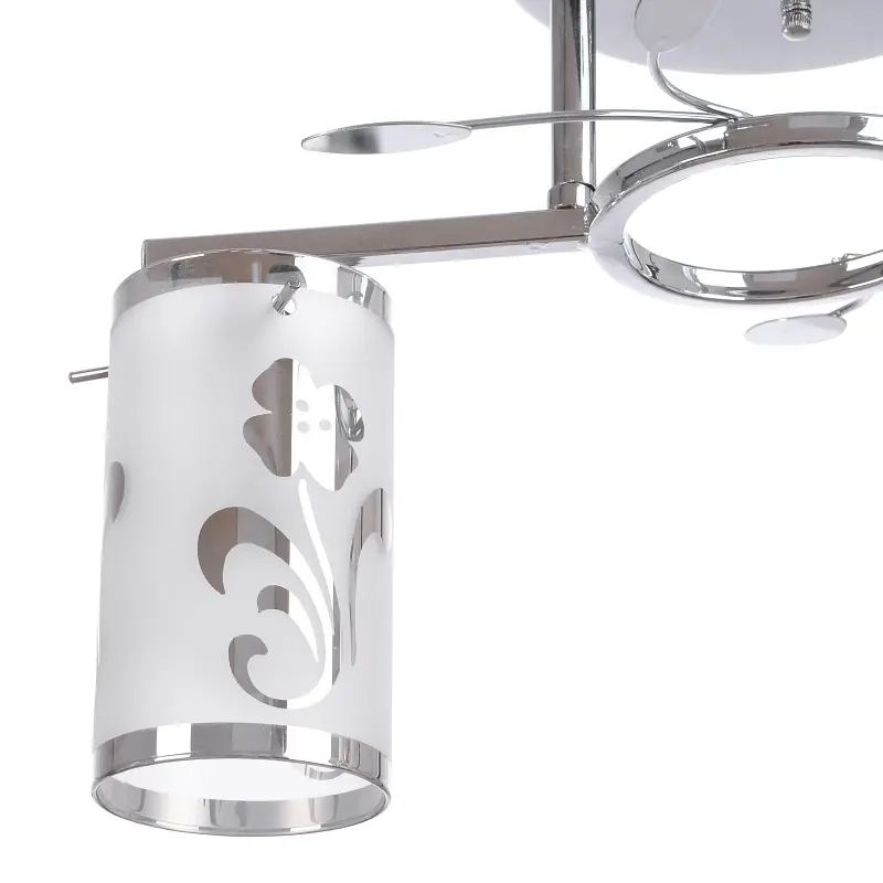 Люстра потолочная Brille для кухни E14 40W CH (LK-357C/2) - фото 3