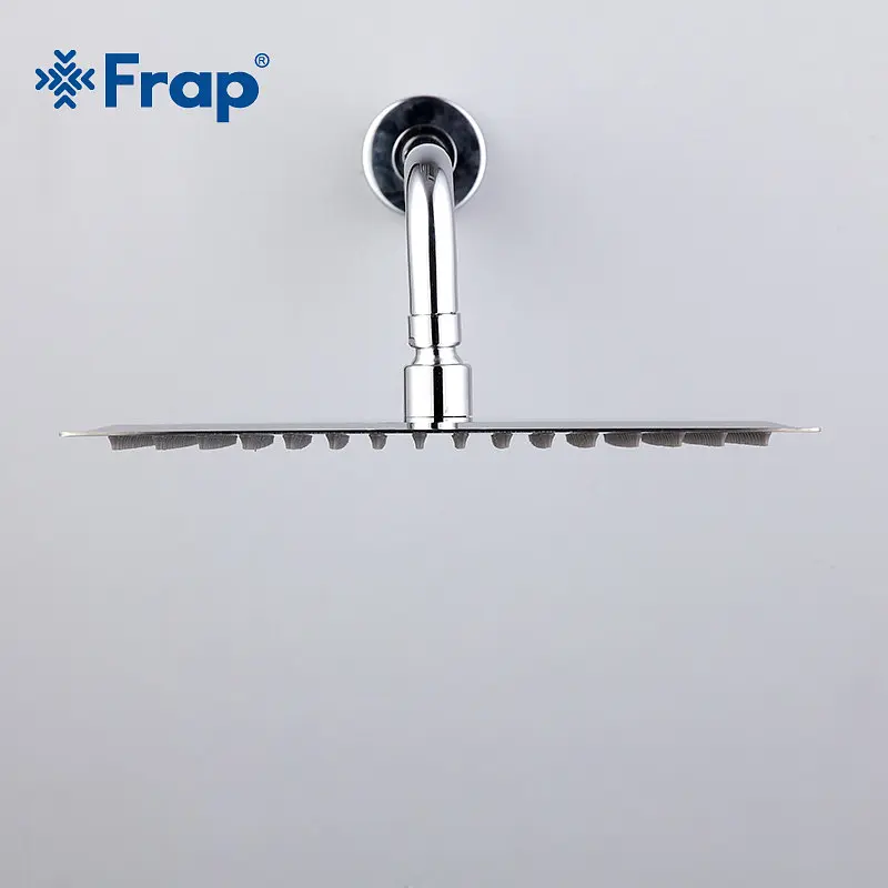 Тропічний душ Frap F28-3 нержавіюча сталь 300x300 мм, хром, Хром - фото 2