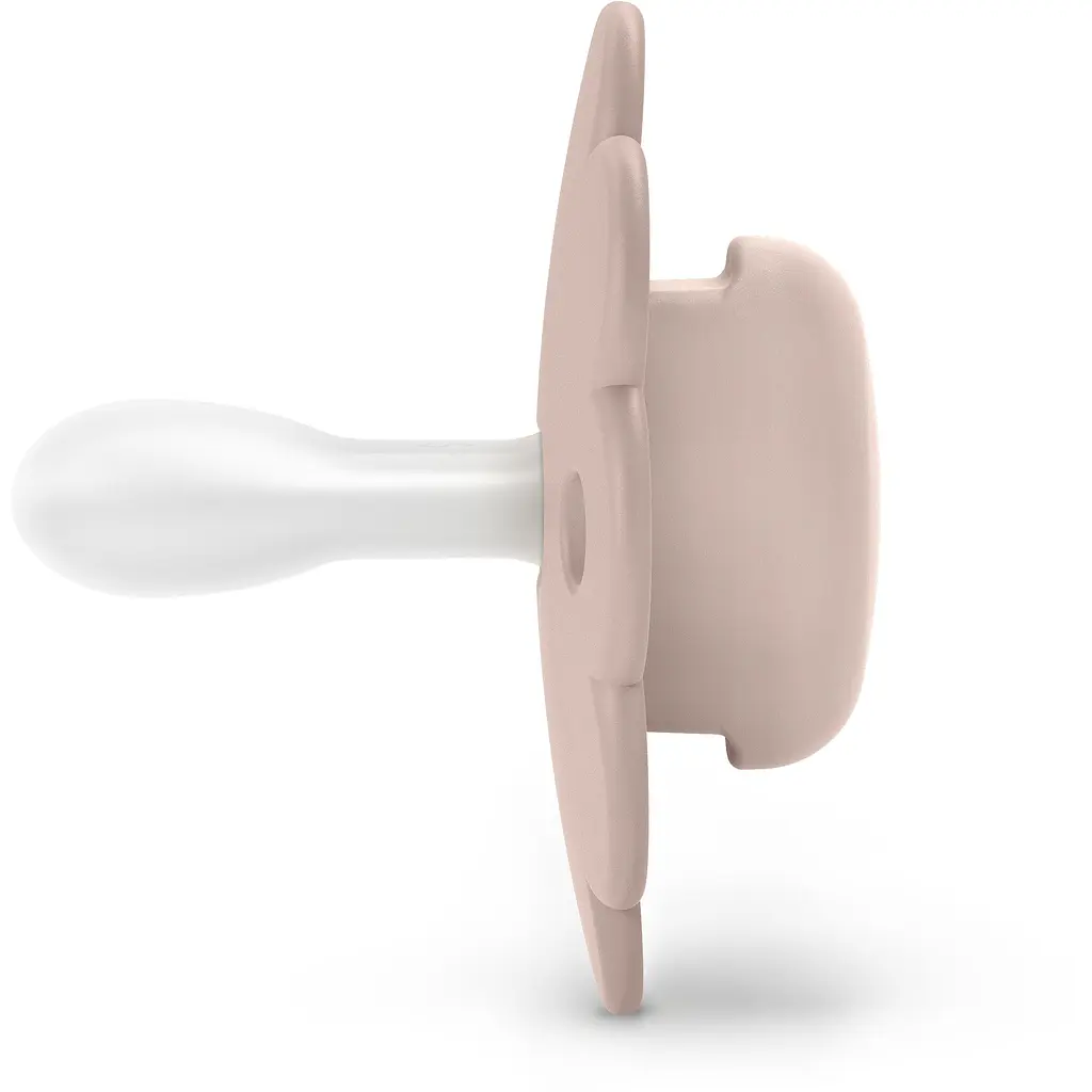 Пустушка Suavinex Wonder фізіологічна 0-6 місяців 2 шт. світло-рожева та нюдова (308400) - фото 4