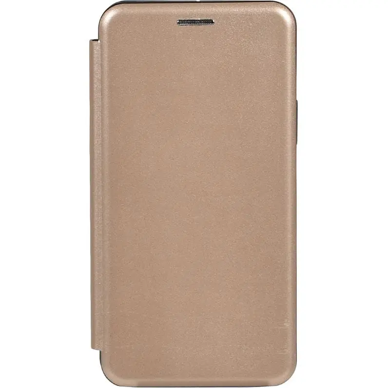 Чохол-накладка Toto Book Rounded Leather Case Apple iPhone 11 Pro Max Gold - фото 2