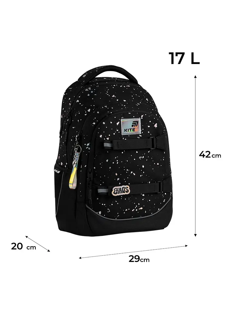 Рюкзак Kite Education teens 727M Holographic (K26-727M-1) - фото 6
