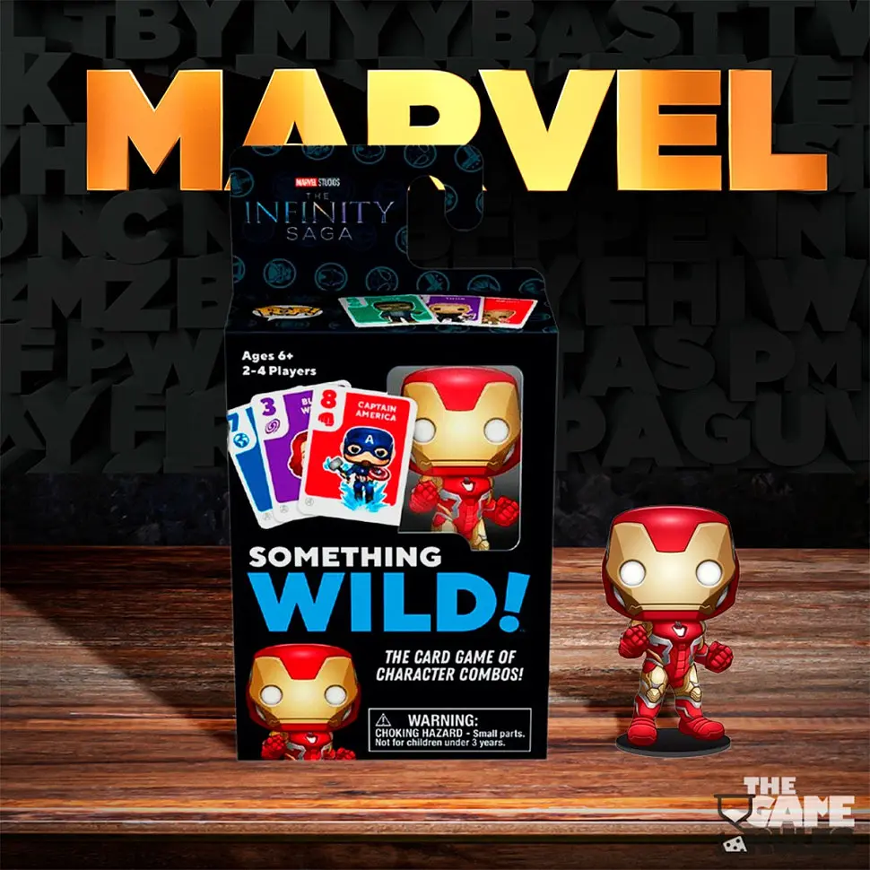 Карткова гра Funko Залізна людина Something Wild 60495 з фігуркою - фото 5