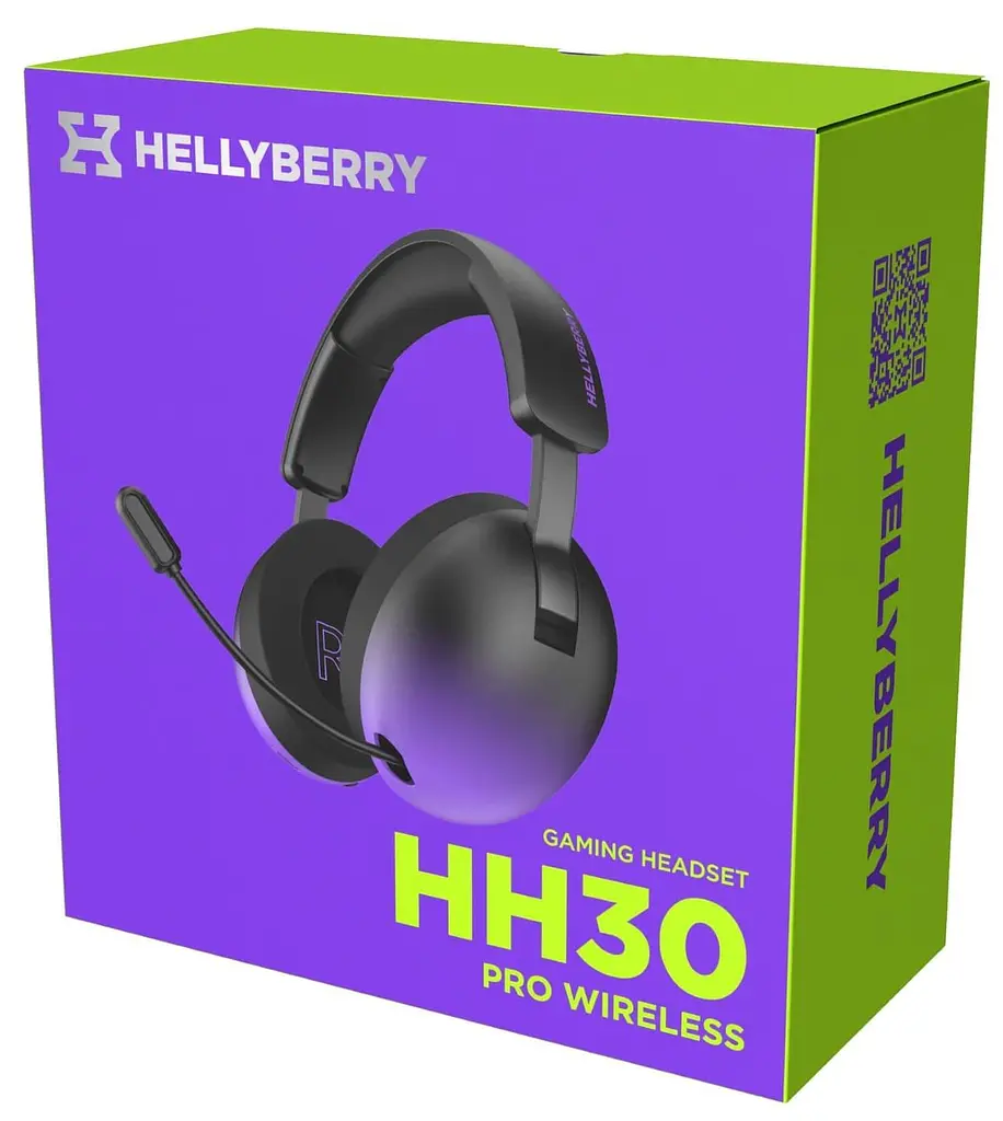 Ігрова гарнітура HATOR Hellyberry HH30 PRO Wireless Black-Violet Gradient (HH30_PRO_wireless_BV) - фото 9