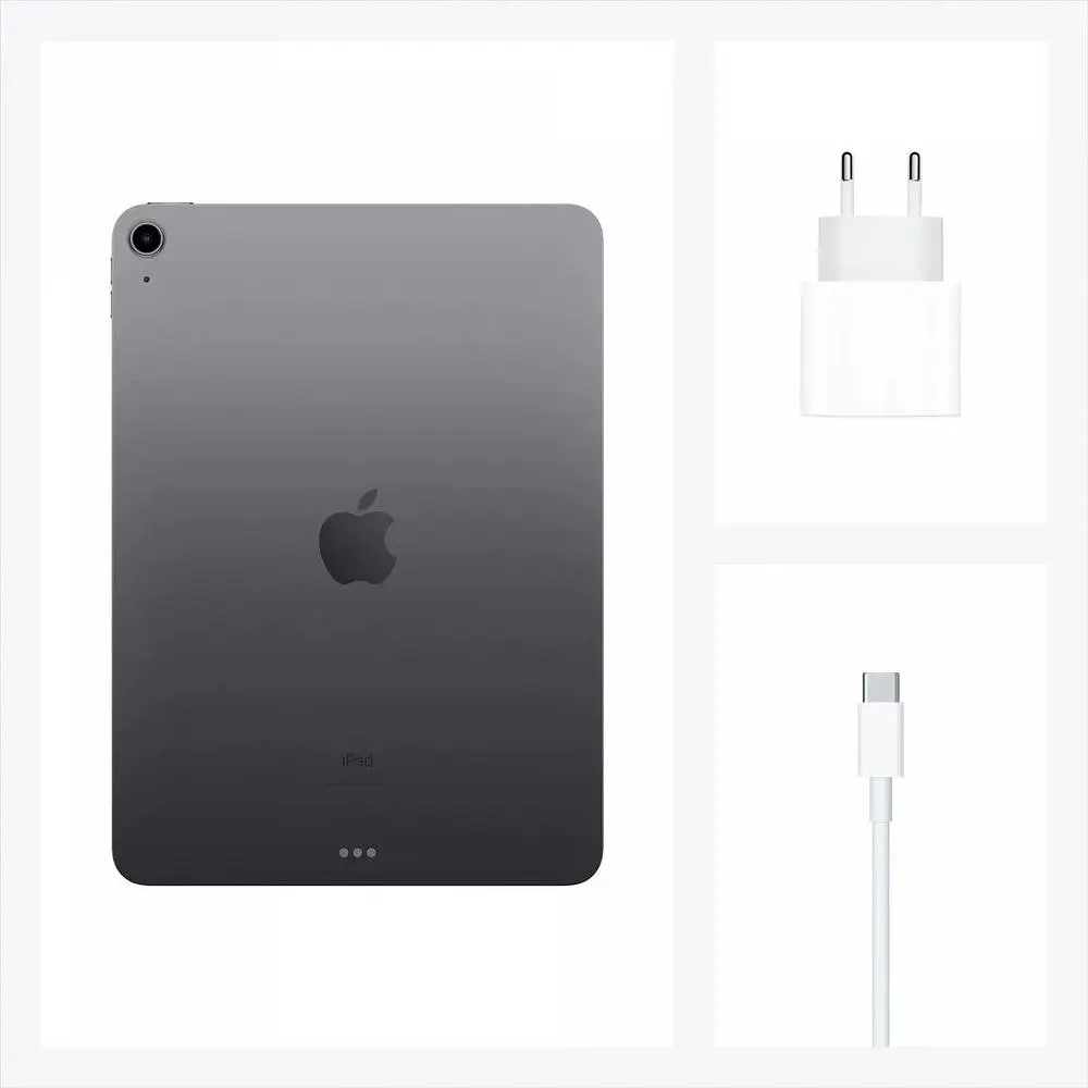 Планшет Apple iPad Air 2020 Wi-Fi + Cellular 64GB Space Gray [MYHX2, MYGW2] [50435] - фото 3