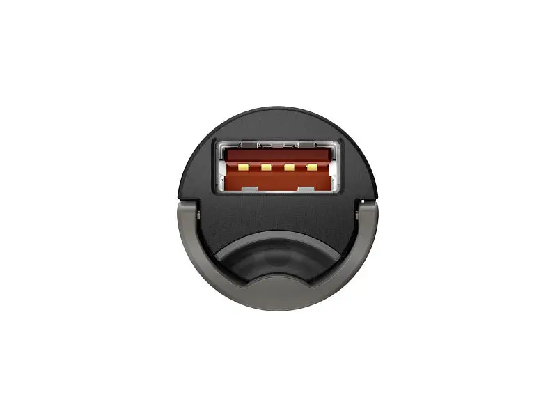 Зарядний пристрій BASEUS Tiny Star Mini QC USB Port 30 W Gray (VCHX-A0G) - фото 3