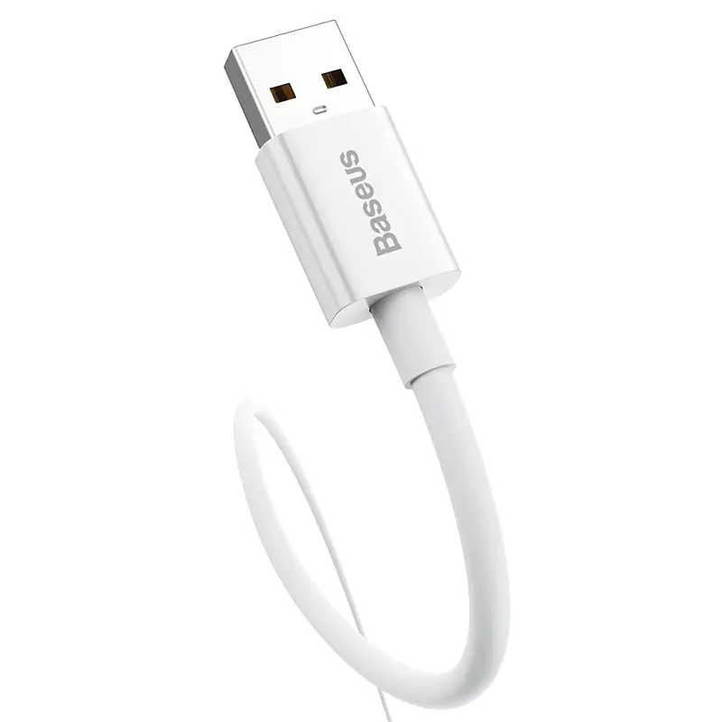 Дата кабель Baseus Superior Series Fast Charging USB to Type-C 100W (2m) (P10320102214) Moon White - фото 2