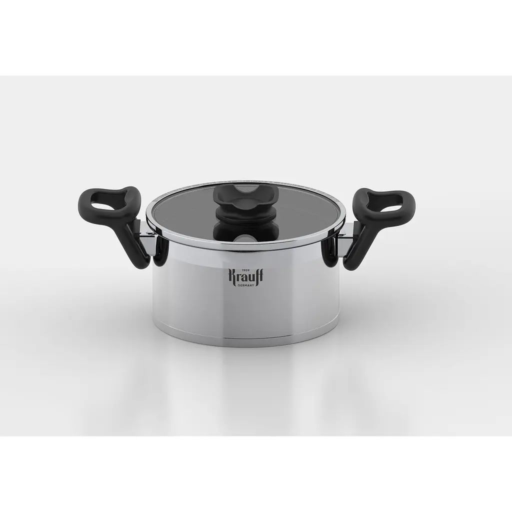 Кастрюля Krauff Elegance с крышкой 2.9 л 18 см (26-247-029) - фото 2