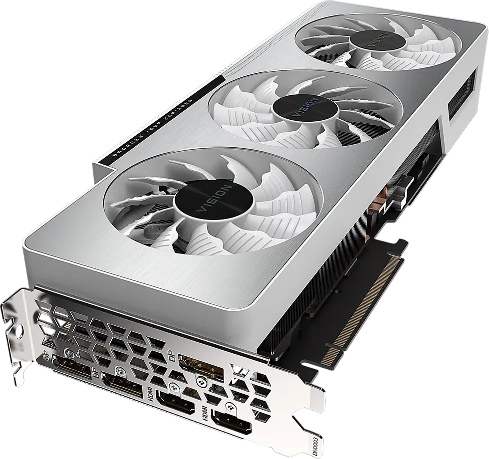 Відеокарта GeForce RTX 3080 10GB Gigabyte Vision OC (GV-N3080VISION OC-10GD) Б/В - фото 2