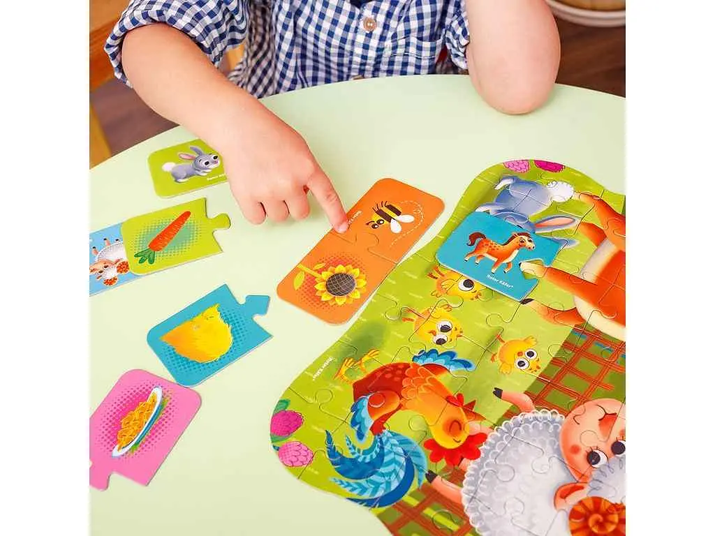 Пазли VLADI TOYS "2 in 1. Farm" RK1140-05 - фото 3
