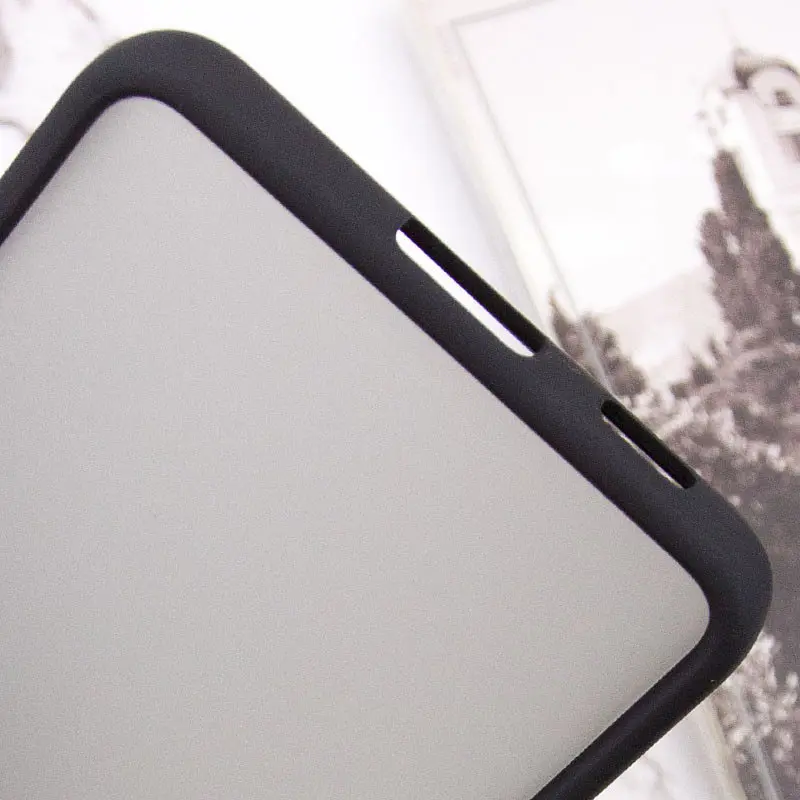 Чохол TPU+PC Lyon Frosted для Samsung Galaxy S22 Black - фото 6