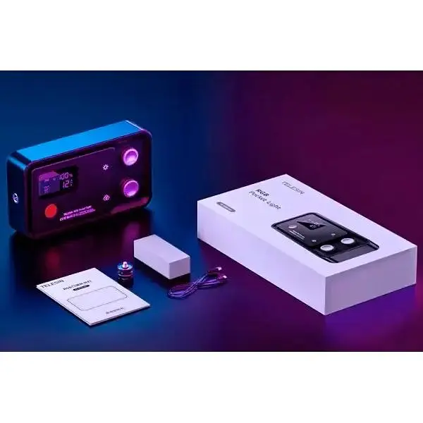 Накамерный свет Telesin TE-RGB-001 [91414] - фото 8