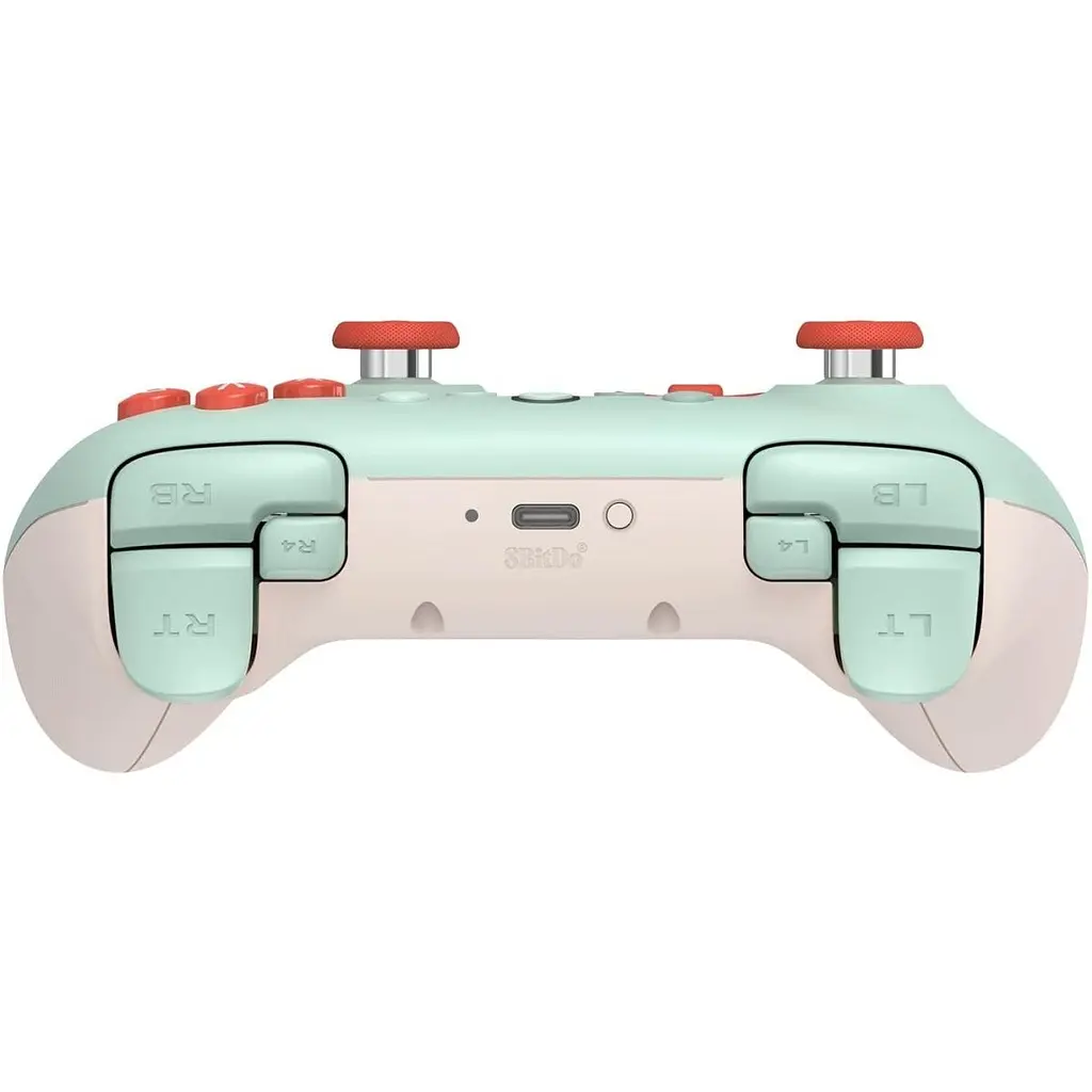 Бездротовий геймпад 8BitDo Ultimate 2C з датчиками Холла 2.4G і Bluetooth для ПК та Android (Білий) - фото 4