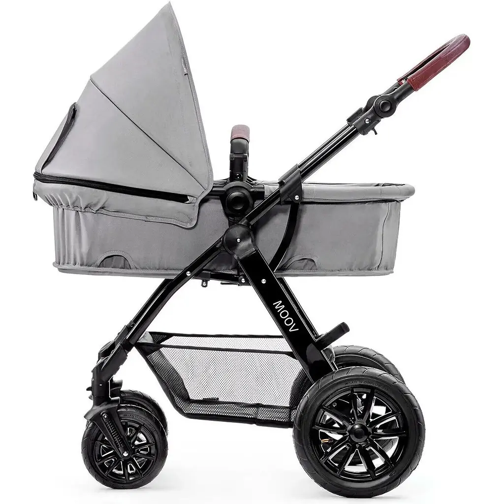 Універсальна коляска 3 в 1 Kinderkraft Moov сіра (00-00158731) - фото 3