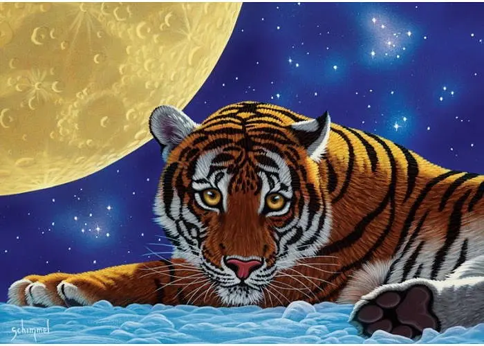 Пазл Art Puzzle Тигр та місяць 500 ел. (5072) - фото 2