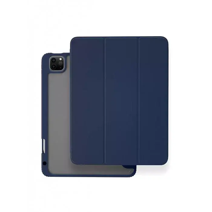 Чохол-книжка Blueo Ape Case with Leather Sheath для Apple Apple iPad Air 13` (2024-2026)/Pro 12.9` (2020-2022) Navy Blue [74446] - фото 2