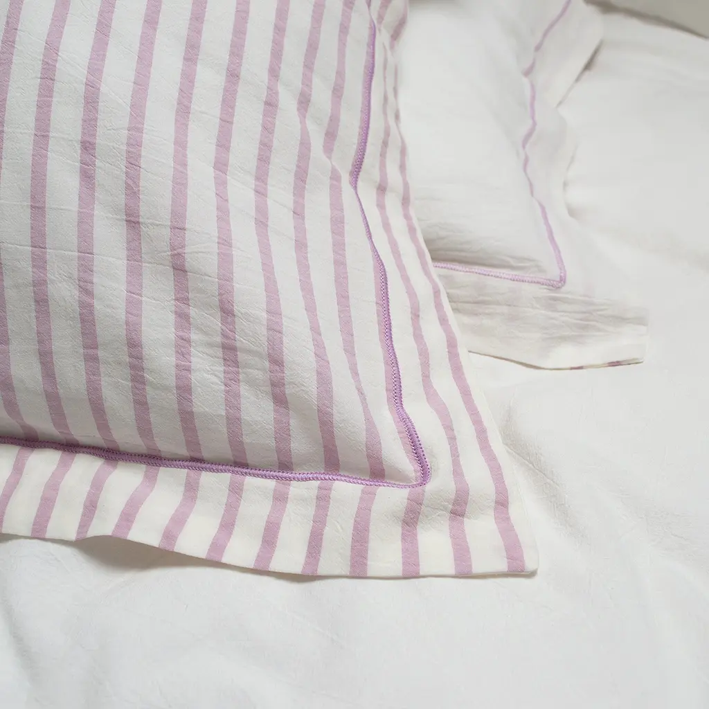 Постельное белье Lotus Home - Timeless розовый евро - фото 4