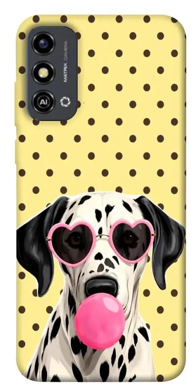 TPU чохол Demsky Pinky dolmatin для ZTE Blade A53