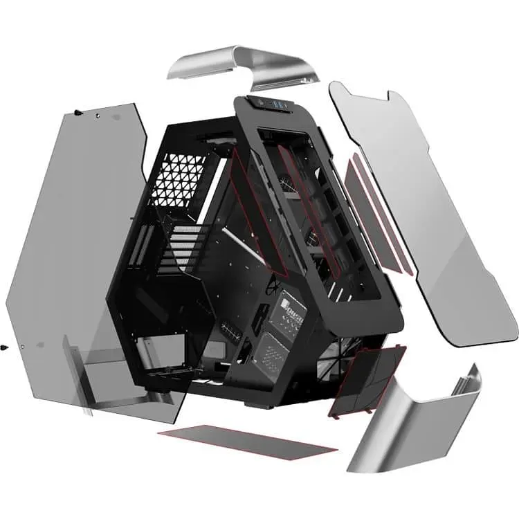 Корпус Jonsbo TR03-G Silver (TR03-G Silver) - фото 4