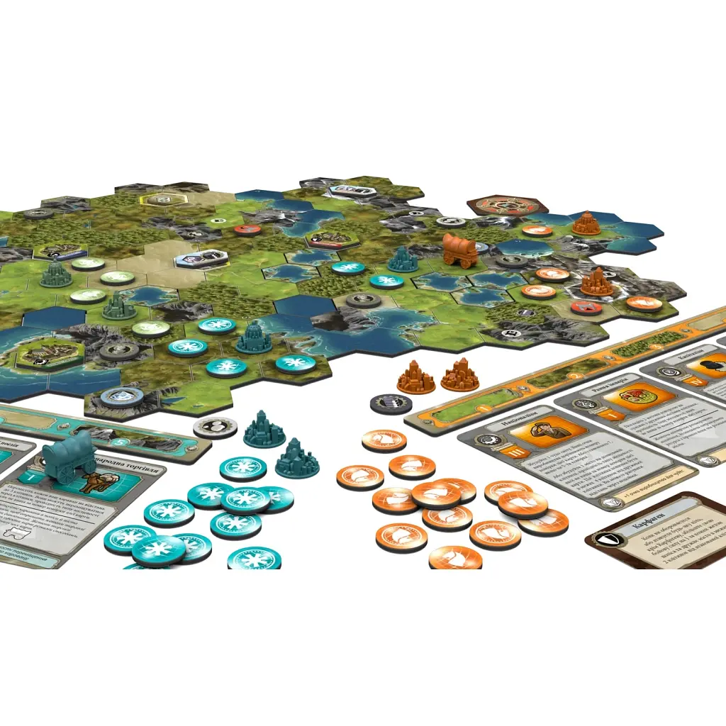 Настільна гра Geekach Games Цивілізація. Новий світанок (Civilization: A New Dawn) (укр.) (GKCH194cv) - фото 5