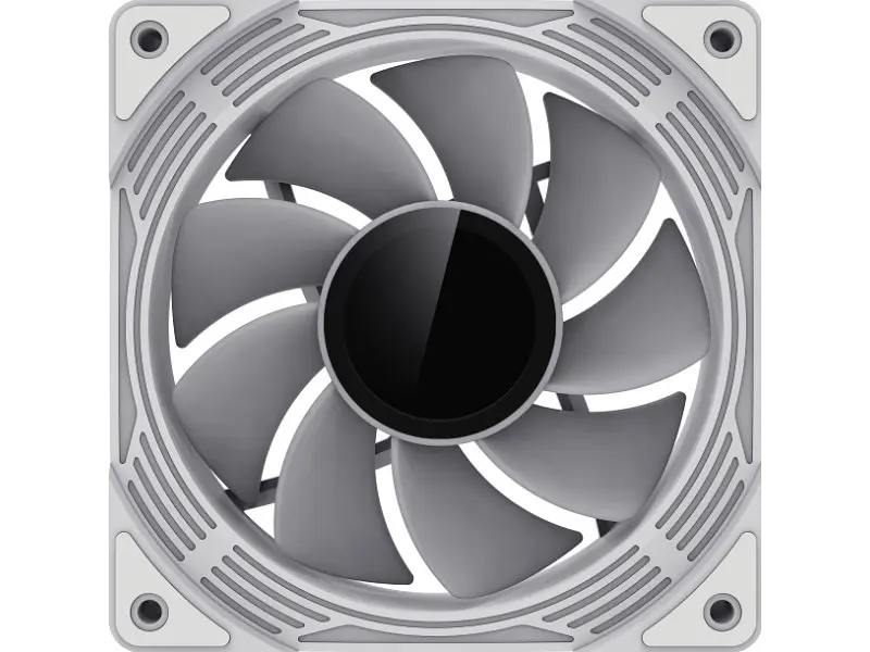 Корпусний вентилятор Gamemax KF300R White - фото 4