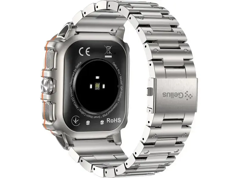 Смарт-годинник Gelius Pro GP-SW016 (Tactical Heavy) Silver Titan - фото 6