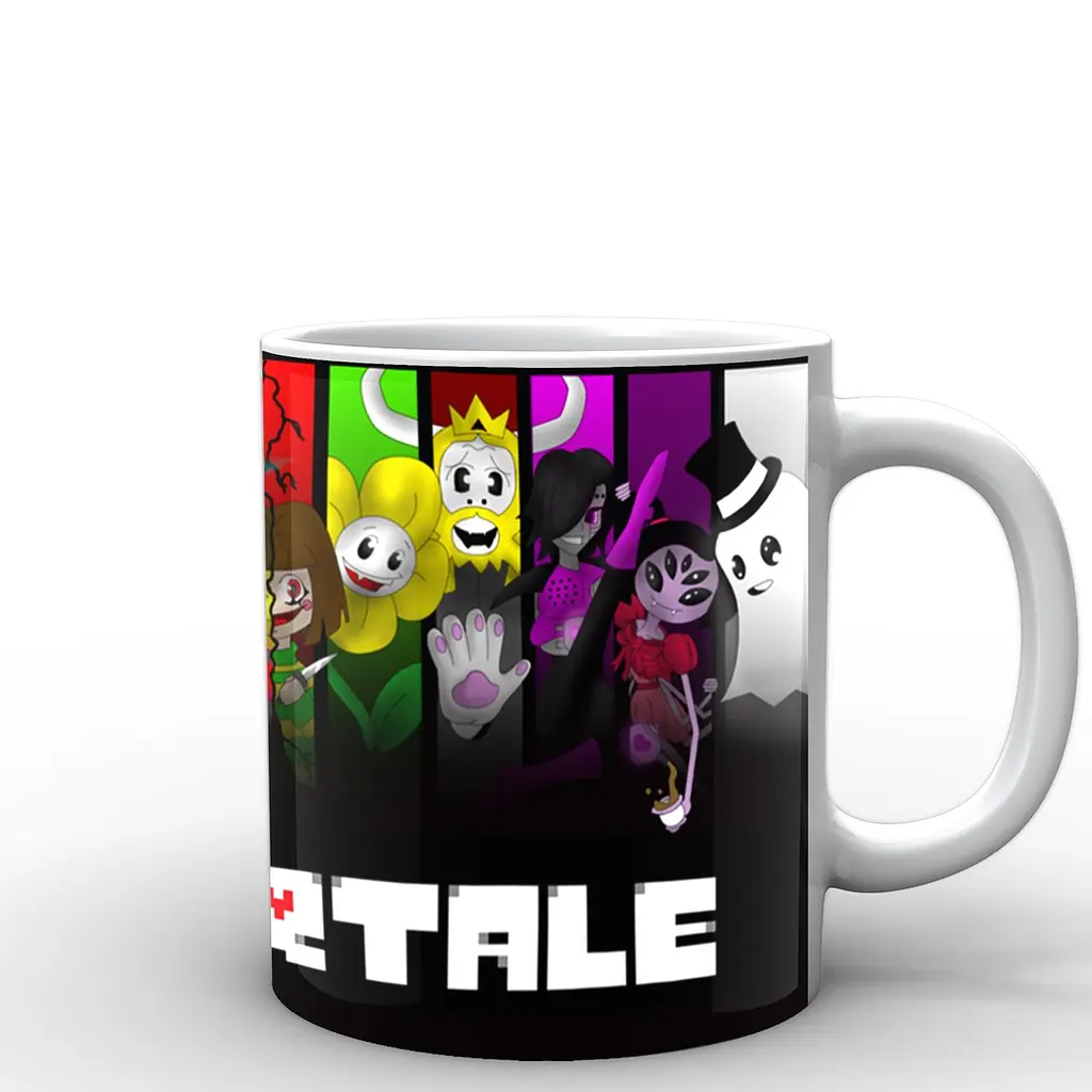 Кухоль GeekLand Undertale Андертейл постер UT.02.016 330 мл білий - фото 3