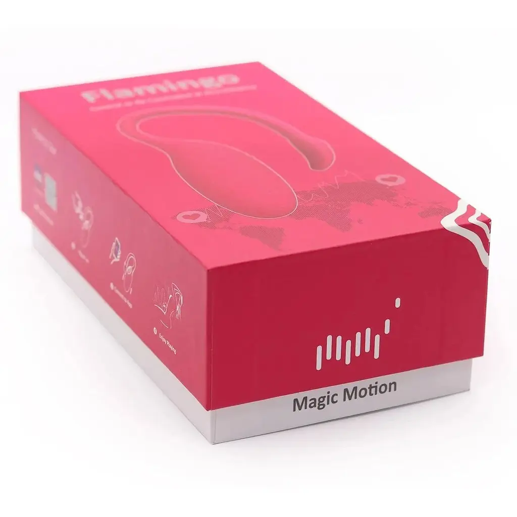 Смарт-віброяйце Magic Motion Flamingo зі стимулятором клітора 3 виду вправ Кегеля - фото 11