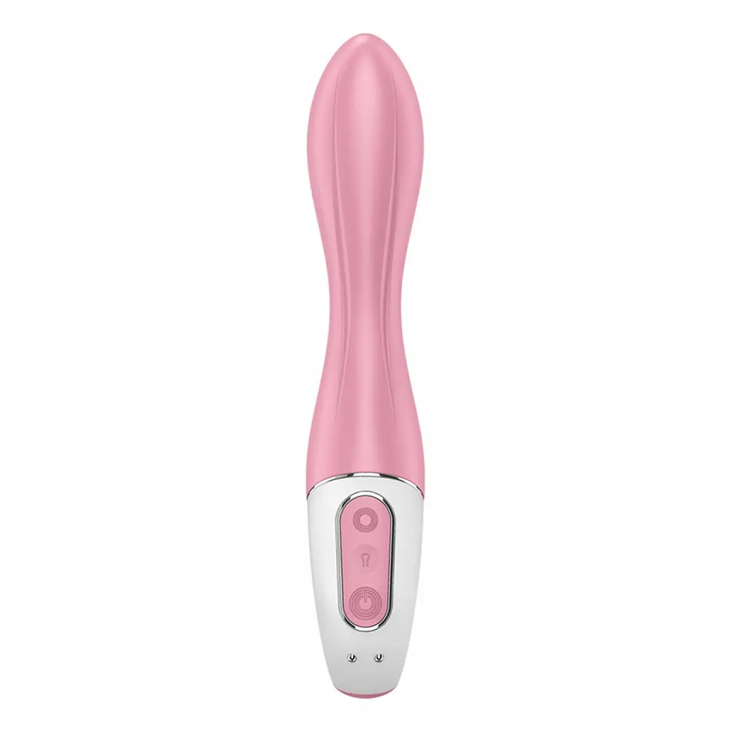 Вібратор Satisfyer Air Pump 20 см рожевий - фото 3