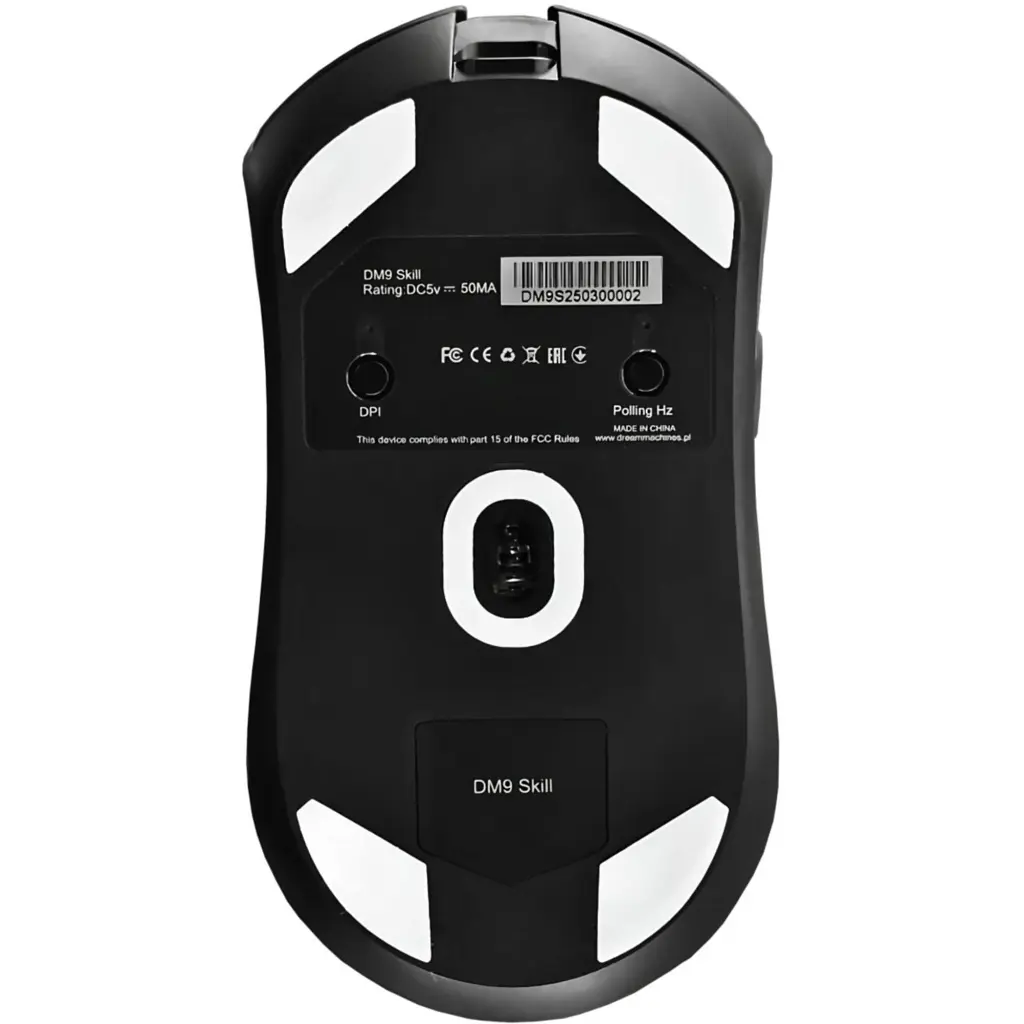 Мишка Dream Machines DM9 Skill 8K Wireless/Bluetooth/USB Black (DM9_SKILL_WIRELESS) - фото 5