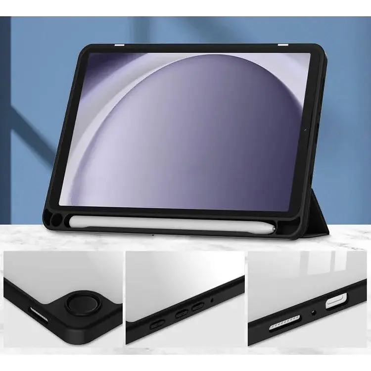 Чехол-книжка BeCover Soft Edge с креплением для стилуса для Samsung Galaxy Tab A9 SM-X115 8.7" Black (710355) - фото 5