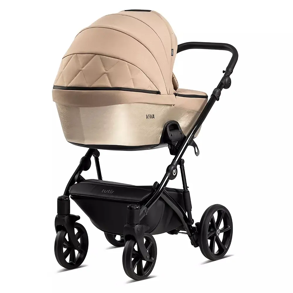 Коляска універсальна 2 в 1 Tutis Viva 4 Luxury Amber gold - фото 3