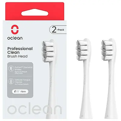 Насадка для зубной щетки Oclean Brush Head for One SE Air X F1 2шт P1C10 Grey - фото 2