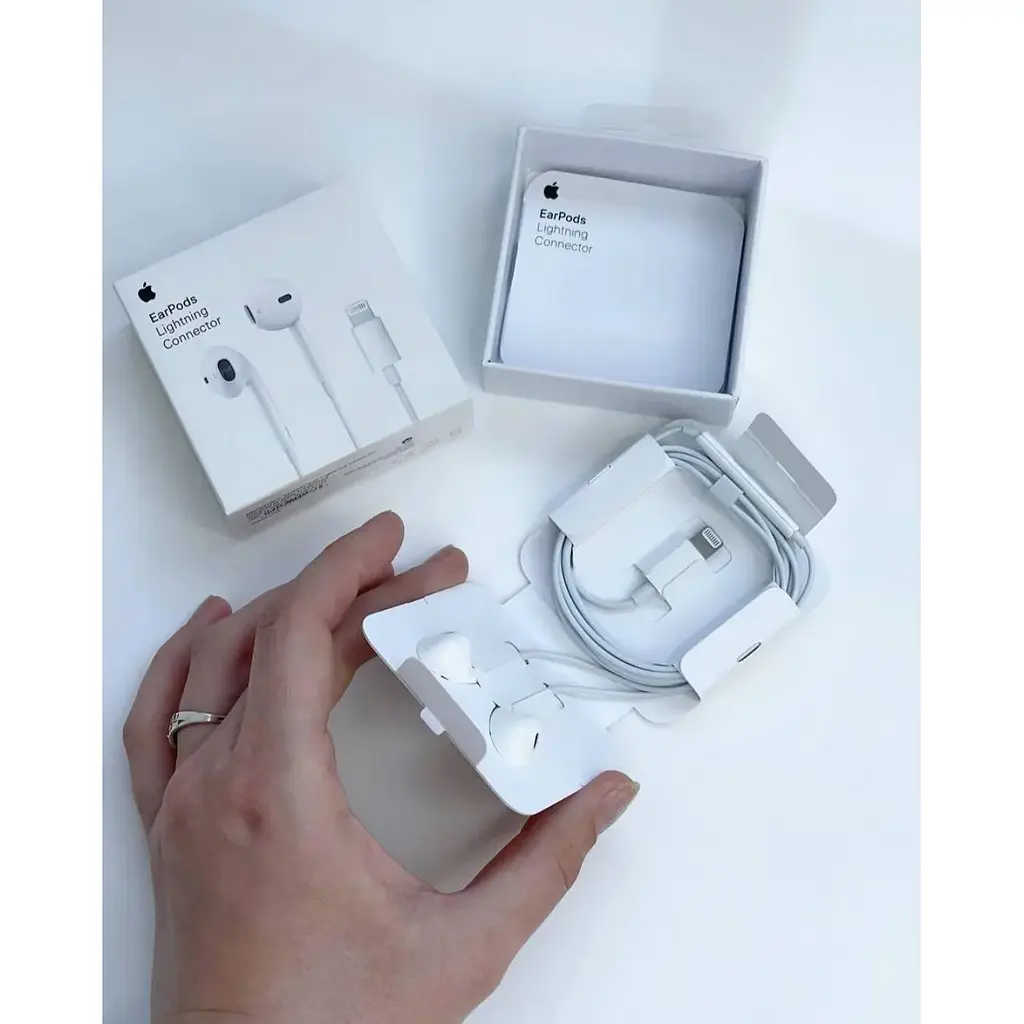 Навушники IPhone 8 11 EarPods З Конектором Lightning (MNHF2ZM/A) - фото 2