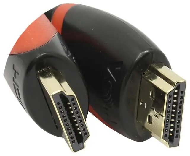 Кабель Ritar HDMI-HDMI 2.0 м v1.4 2 фільтри обплетення круглий RED/Black - фото 3