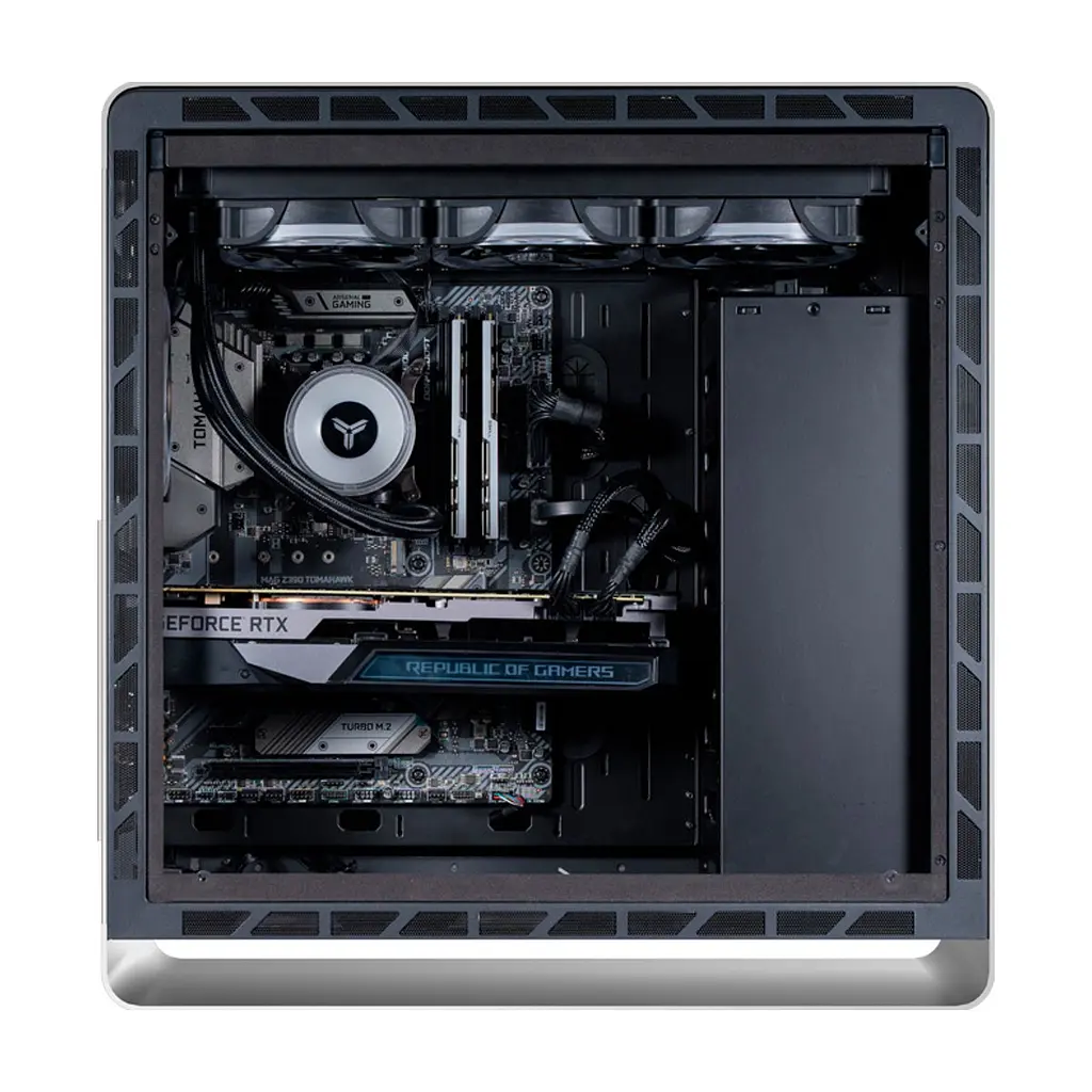 Корпус для ПК JONSBO UMX6S Silver - фото 9