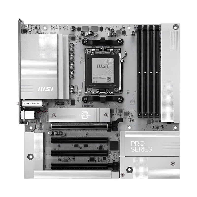 Материнська плата MSI Pro B850M-A WiFi PZ Socket AM5 - фото 5