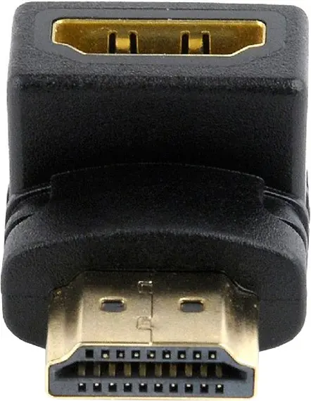 Перехідник Cablexpert HDMI-HDMI з'єднувач 90 градусів (A-HDMI90-FML) - фото 3
